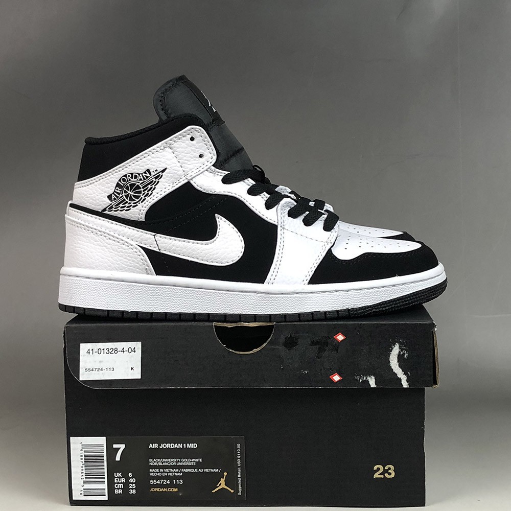 Giày Nam Nữ Sneaker J0r.dan 1 M.id Tuxe.do ( Full box)