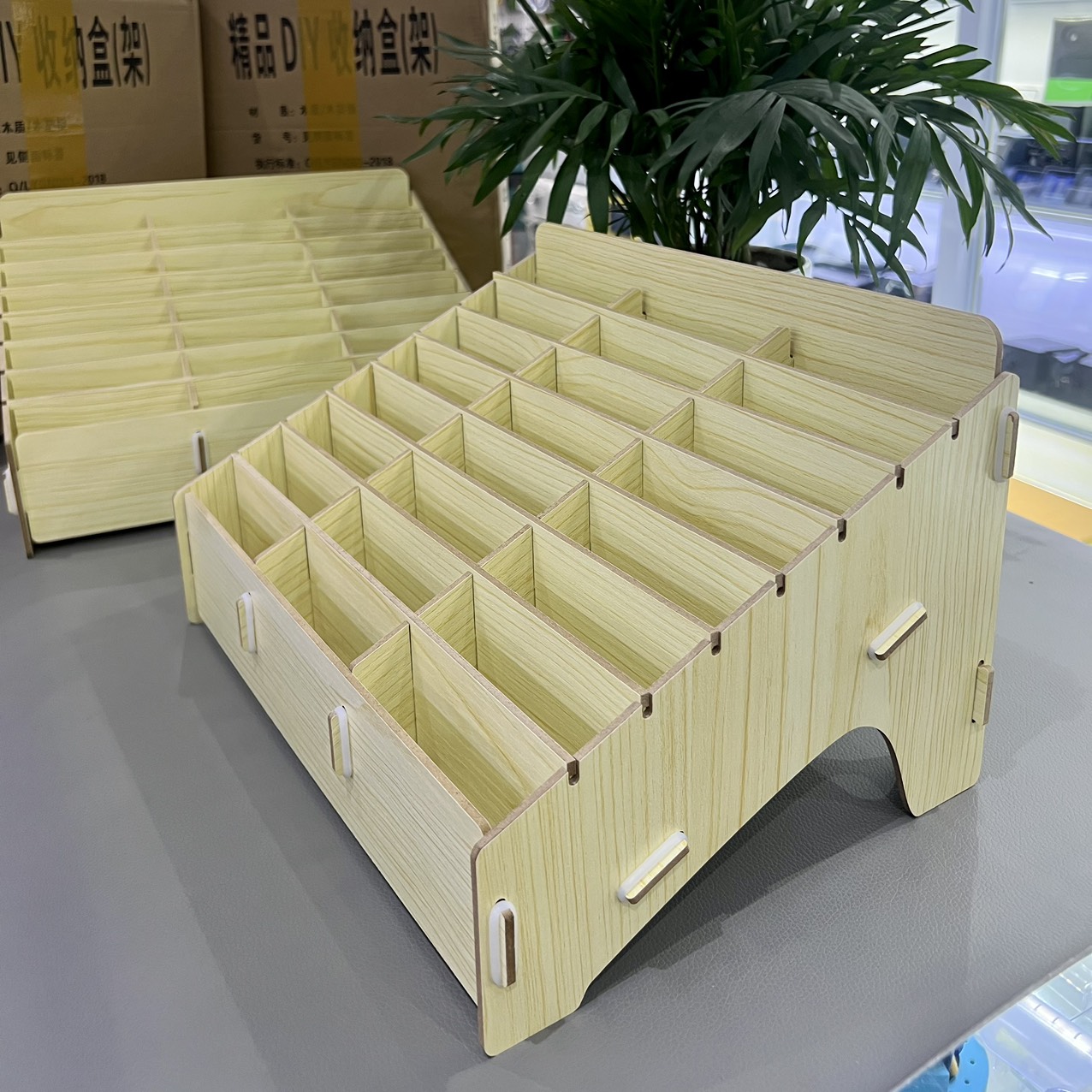 Kệ gỗ đa năng 24 ngăn dễ dàng lắp ráp