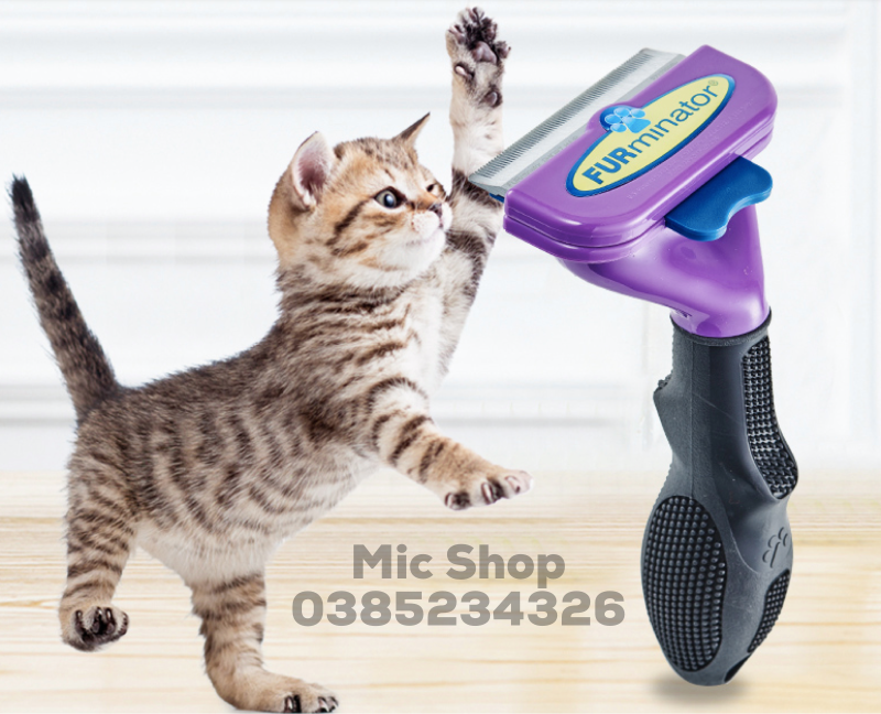 Lược chải tỉa lông gỡ rối cho thú cưng Furminator