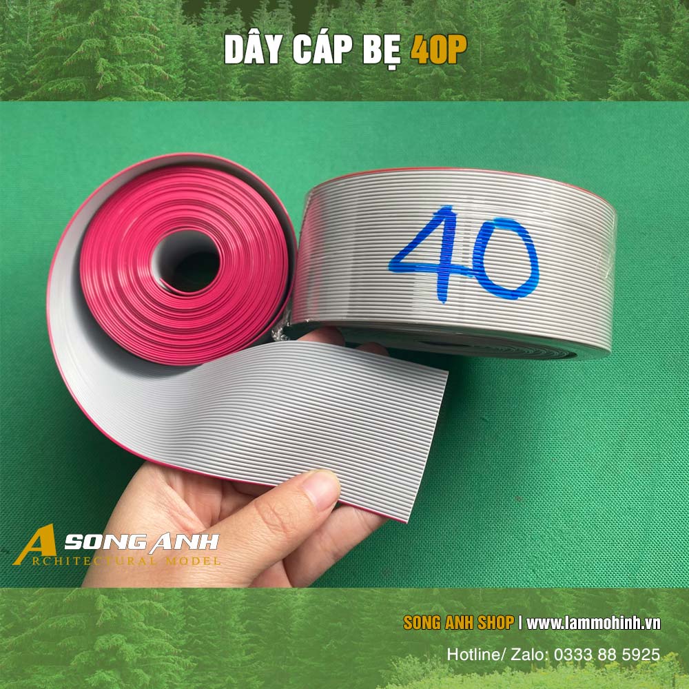 Dây cáp bẹ 40p