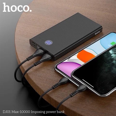 Sạc dự phòng 10000mah Hoco j52 chính hãng