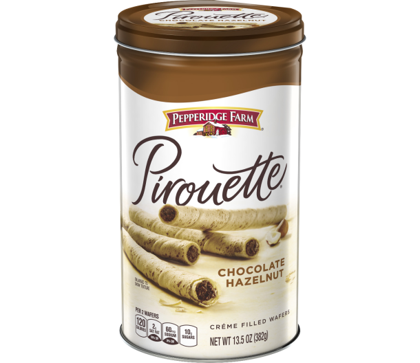 Date 06/26 Pepperidge Farm Waffles 382g - Chocolate with Nuts