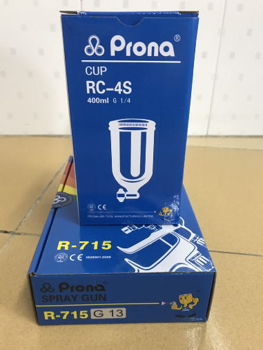 Súng Phun Sơn PRONA R-715 ( bình trên )