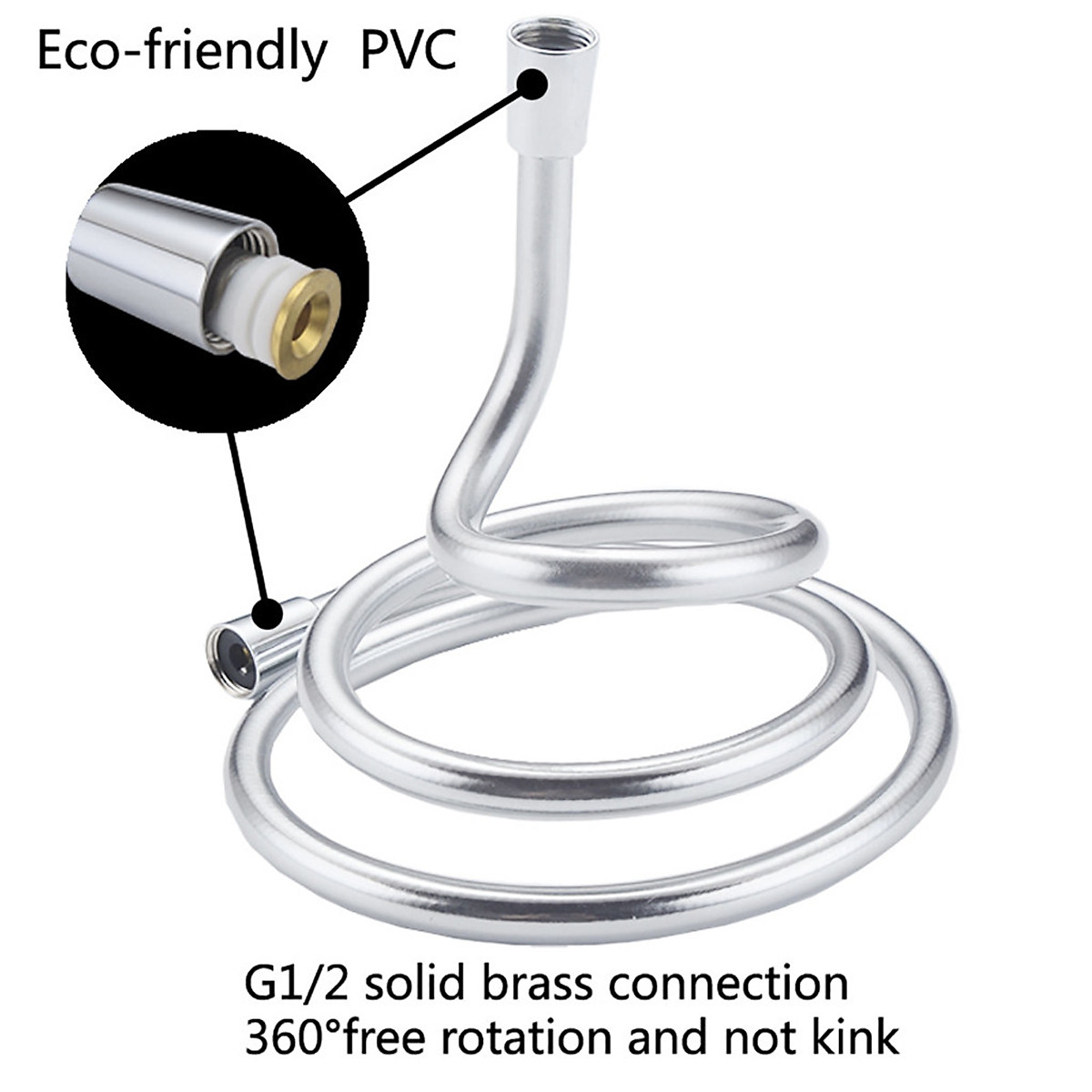 Dây vòi hoa sen Xiaomi Large white shower hose
