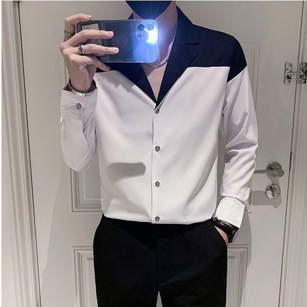 Áo sơ mi, sơ mi nam hàn quốc mã H50