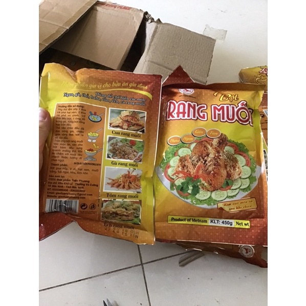 Bột rang muối - bột gà rang muối gói 450g