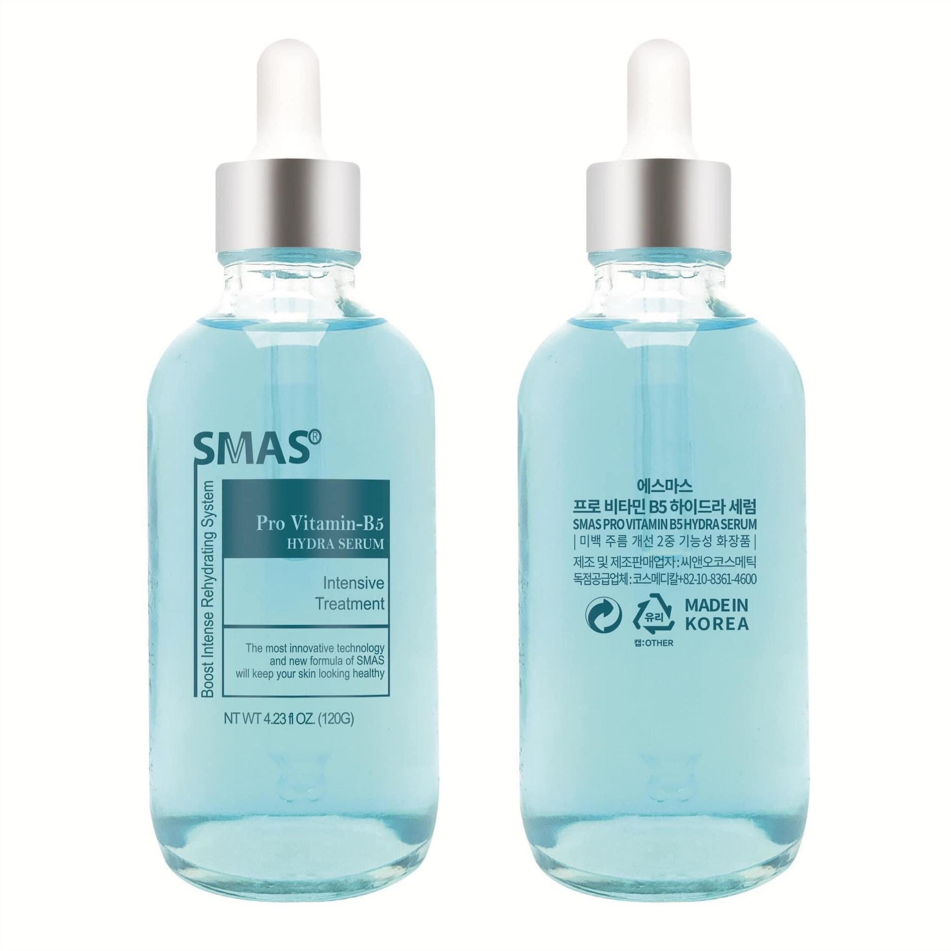 Tinh chất phục hồi Smas Pro Vitamin B5 Hydra Serum 120ml [Hàng Công Ty]