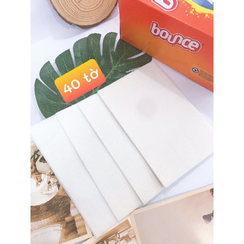 [HCM][ TÁCH LẺ 20 TỜ ] GIẤY THƠM BOUNCE XUẤT XỨ MỸ
