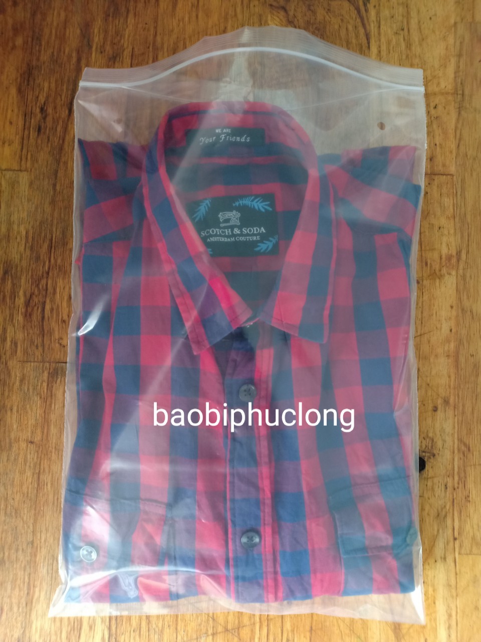 1KG Túi zip đựng quần áo