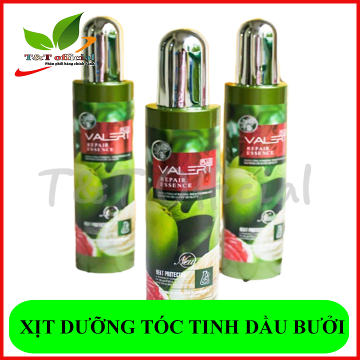 Xịt dưỡng tóc tinh dầu bưởi Valert Repair Essence Plus