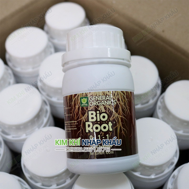 Phân bón kích rễ hữu cơ Mỹ Bio Root 0-1-1 lọ 100ml