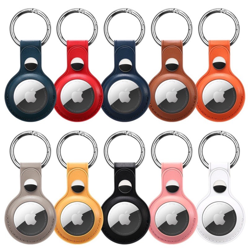[HCM]Bao Da Có Móc Khóa Chống Rơi Cho Apple Airtag