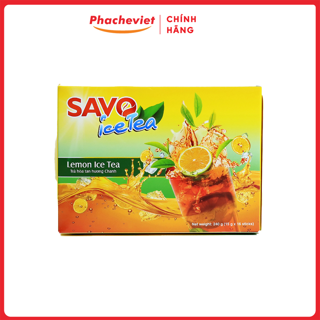 Trà Savo Trà Ice Chanh hòa tan