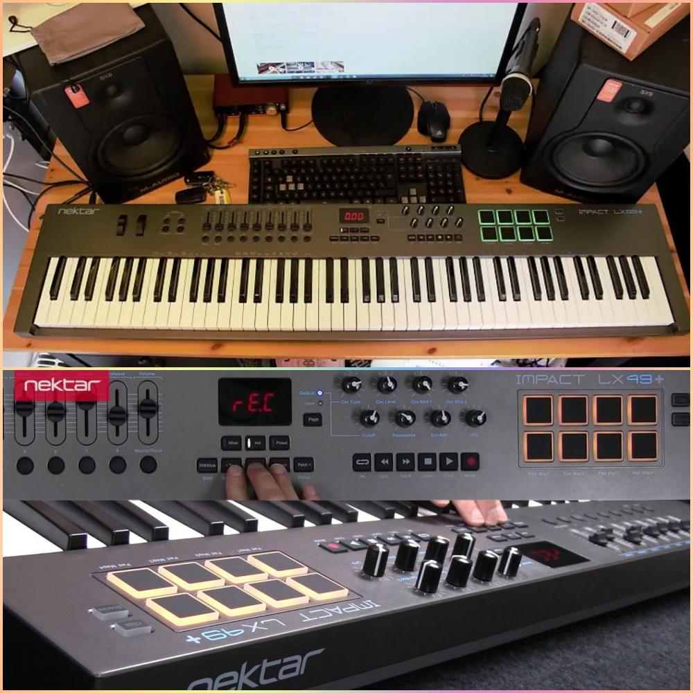 Nektar Impact Lx88+ - Electronic Music Composition Keyboard