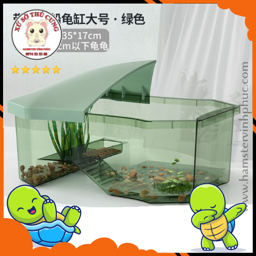 Bể nuôi rùa có mái . Xứ sở thú cưng- Hamster Vĩnh Phúc