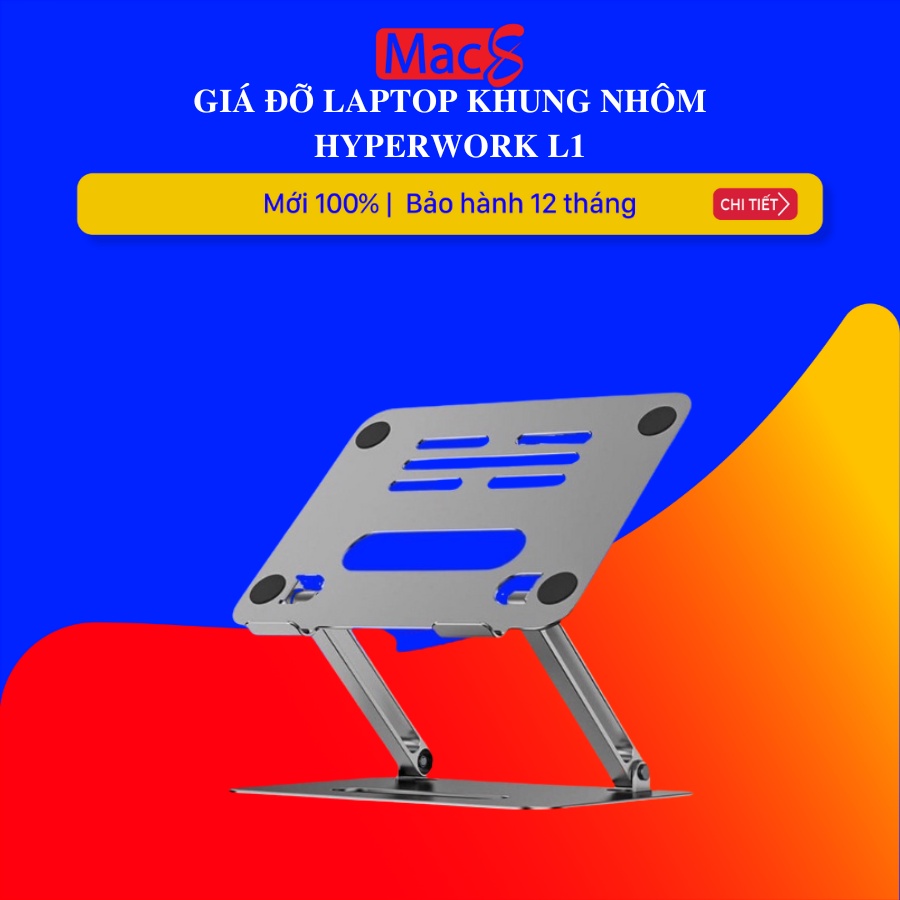 Giá đỡ Laptop khung nhôm HyperWork L1