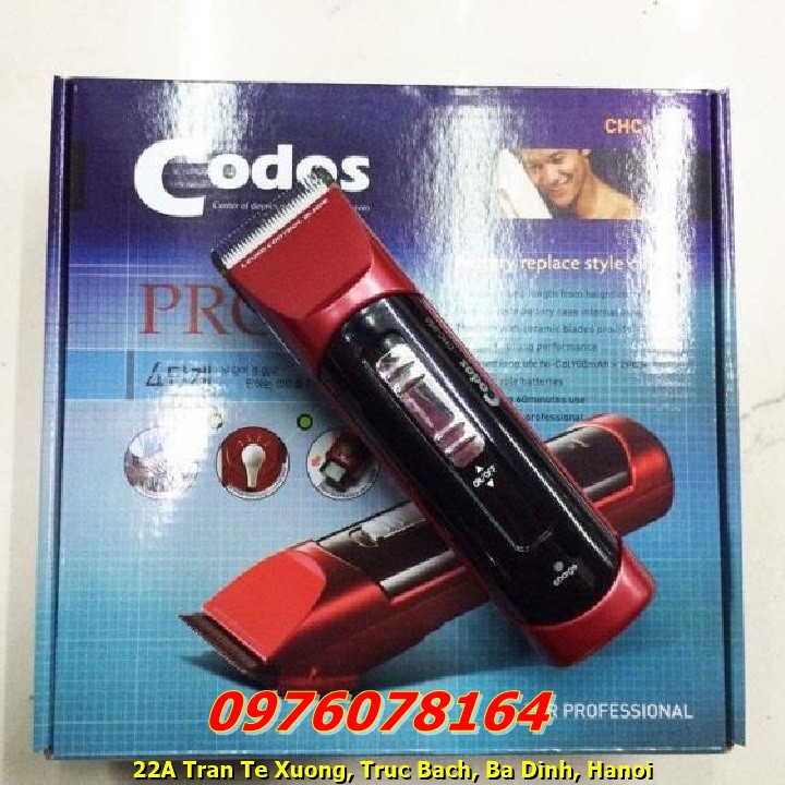Tông đơ cắt tóc chuyên nghiệp codos chc 950