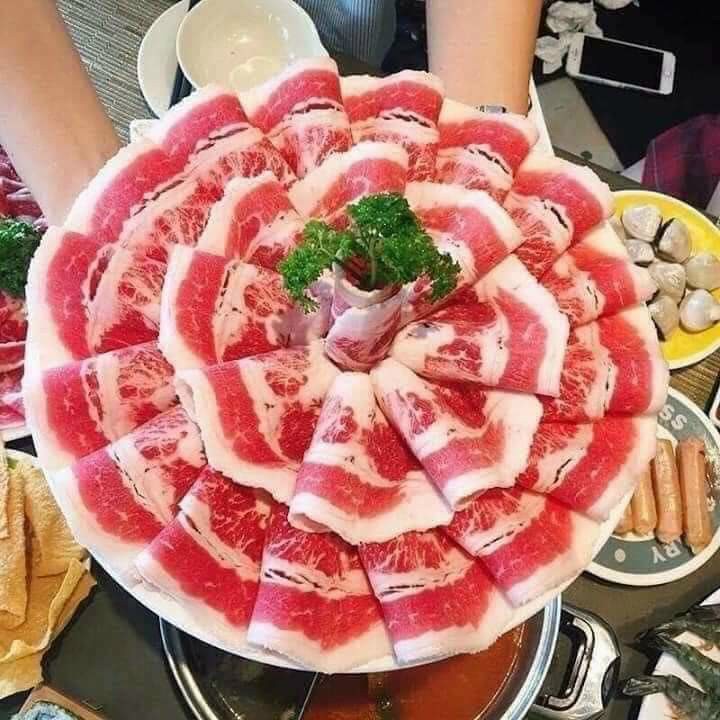 Ba chỉ trâu cuộn 500gr (giao tphc)