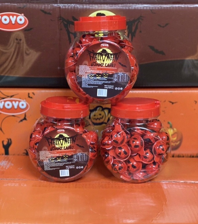 Kẹo dẻo con mắt yoyo hủ 50 viên (900g)