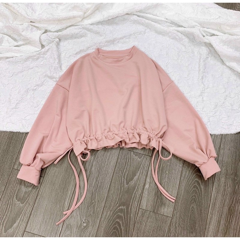 ÁO CROPTOP RÚT DÂY 2 BÊN CỰC XINH🌀