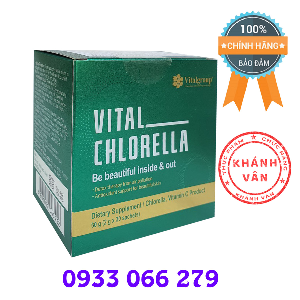 [Hoàn Tiền Giảm 10%]-[CHÍNH HÃNG] Tảo lục Chlorella Vital