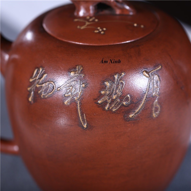 Ấm Tử Sa Nghi Hưng Báo Xuân Hoa