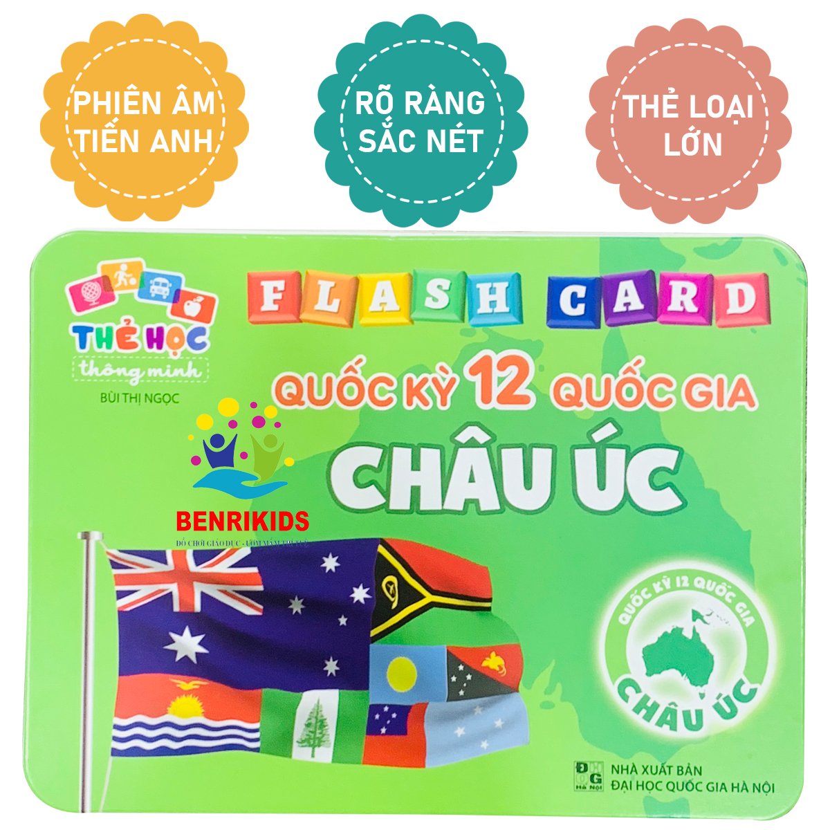 Bộ Thẻ Học Thông Minh FlashCard Với Nhiều Chủ Đề Về Các Châu Lục Cho Bé Từ 2 Tuổi Phát Triển Trí Não Và Tăng Cường Vốn Từ Vựng Tiếng Anh
