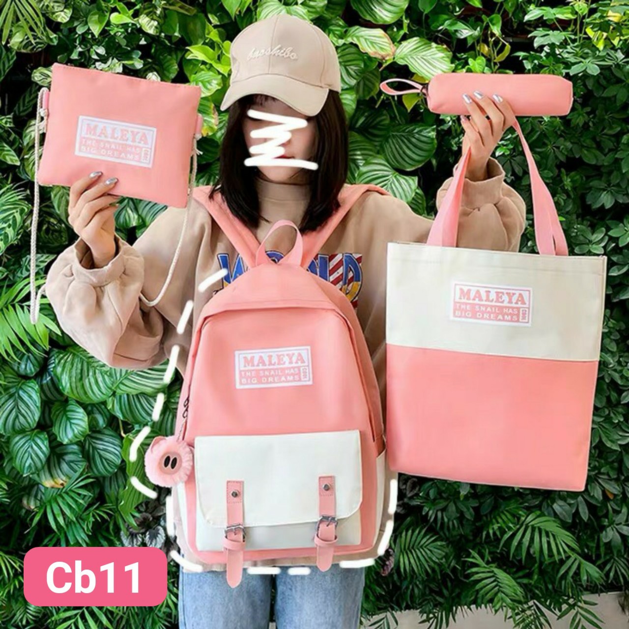 SET BALO NỮ 4 MÓN CUTE MÃ CB11