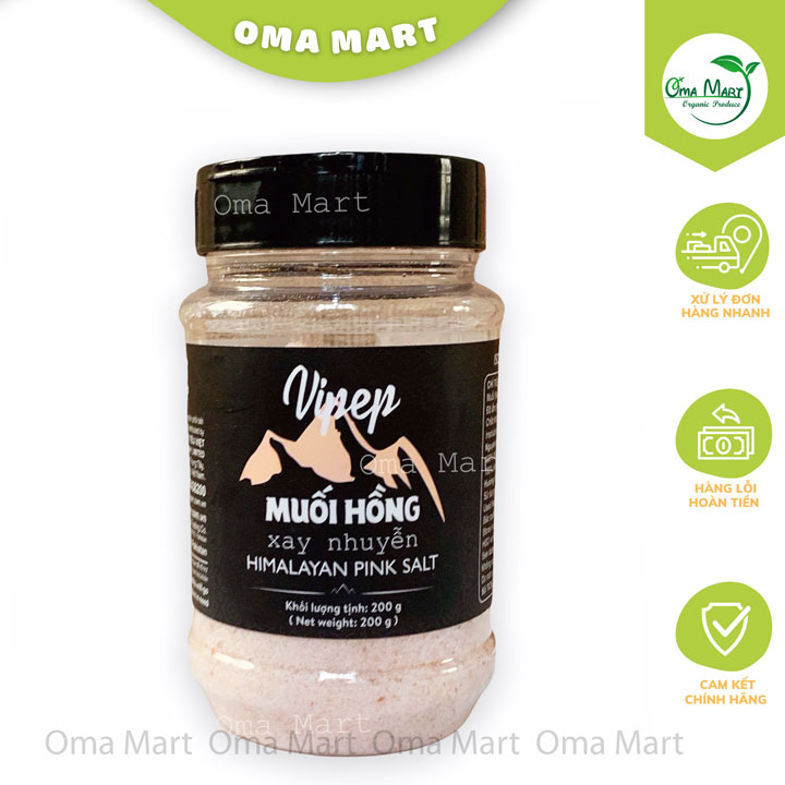 Pink Salt Himalayan form smooth vipep 200g