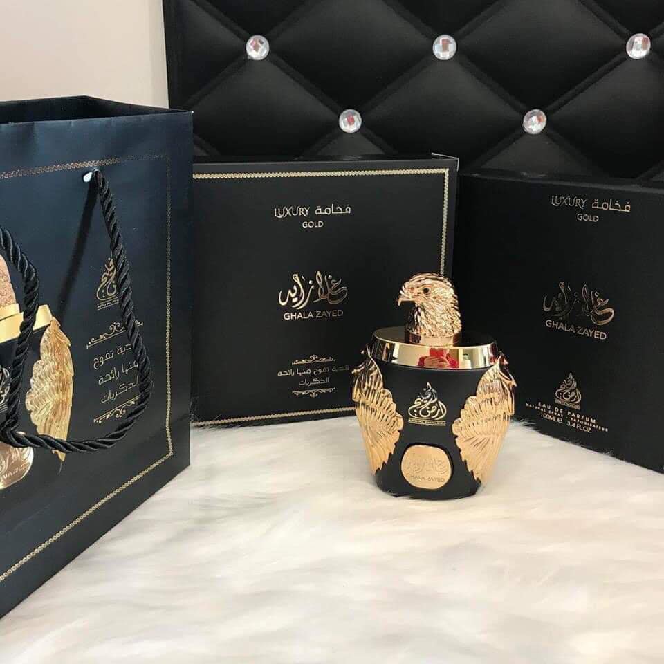 [HCM]Nước hoa nam Ghala Zayed Luxury Gold EDP 100ml fulbox