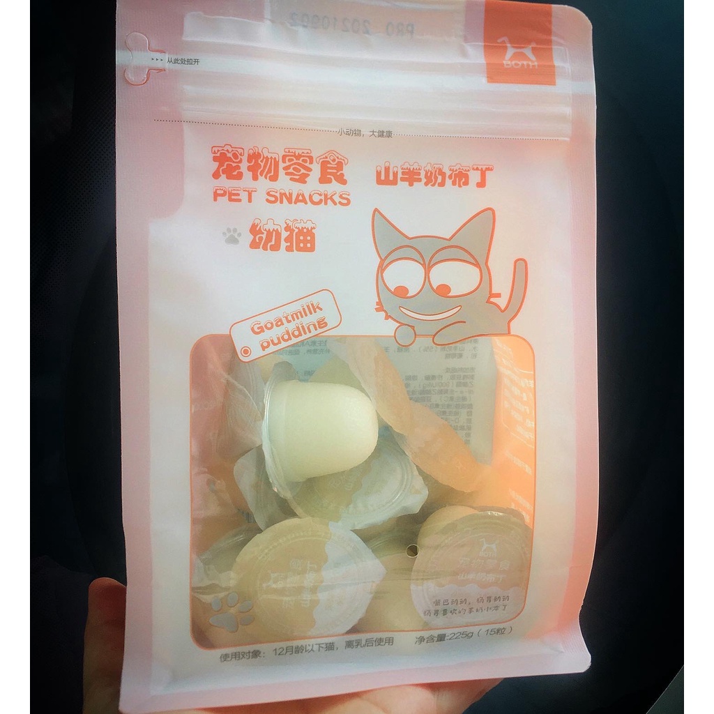 PUDDING SỮA DÊ CHO CHÓ MÈO BỔ SUNG CANXI