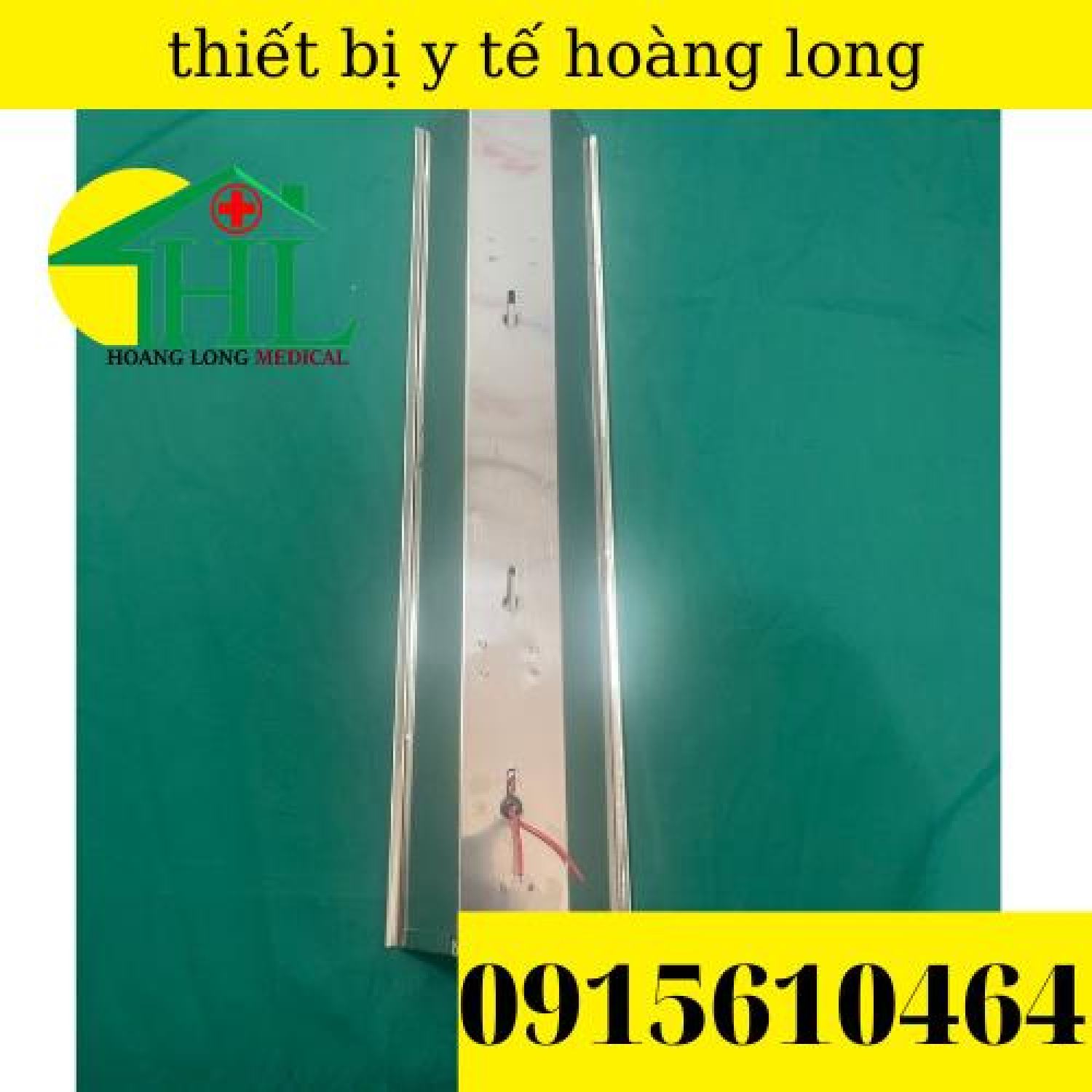 [Com Bo Máng + Bóng UV 45cm ] Đèn Cực Tím Diệt Khuẩn Không Khí - Inox