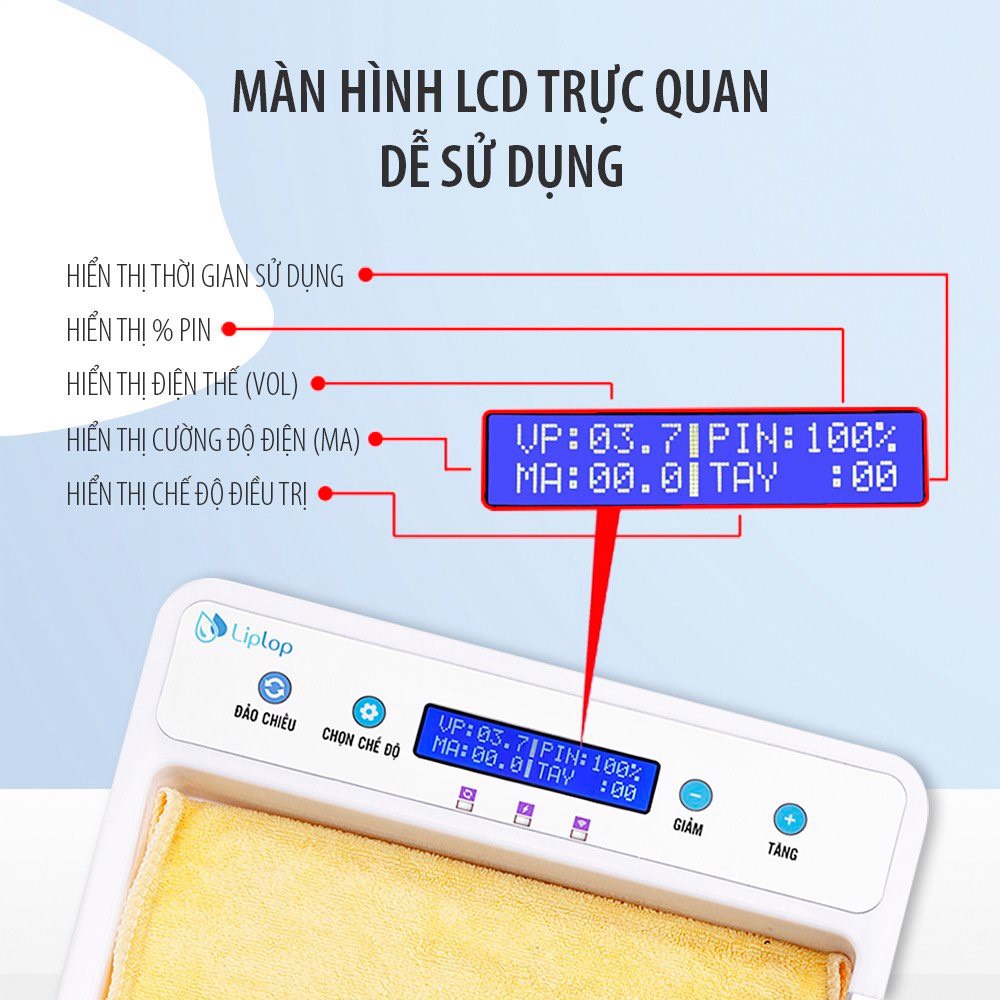 Máy điều trị mồ hôi Liplop toàn thân MS03