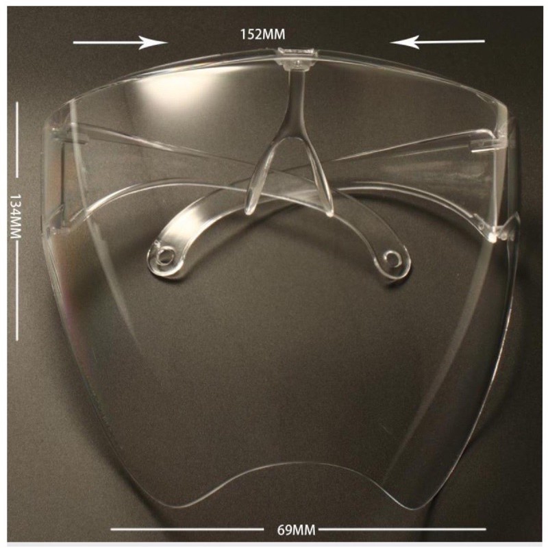 GIAO NGAY NOWSHIP cải tiến mới 2021 mặt nạ bảo hộ kháng khuẩn phòng dịch kính bảo vệ mắt chống giọt bắn