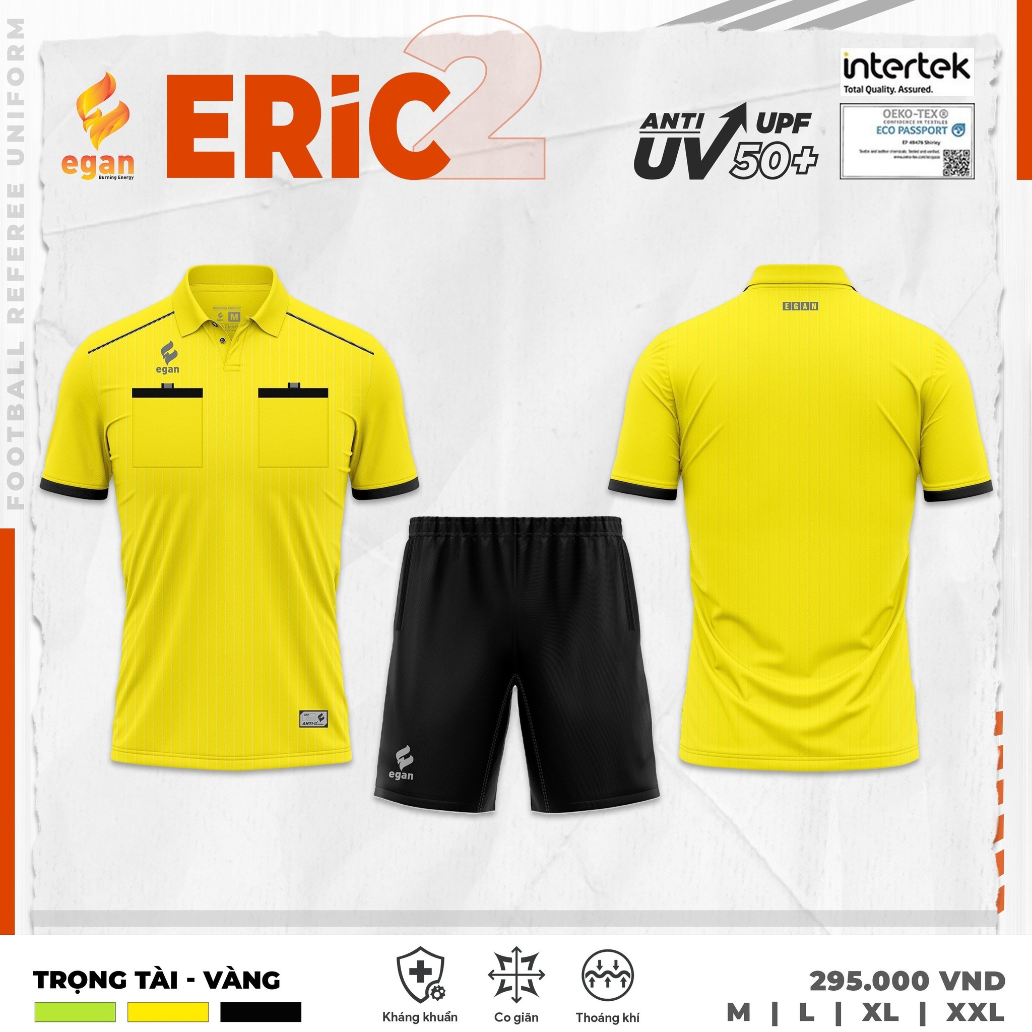 Quần áo trọng tài Egan Eric 2