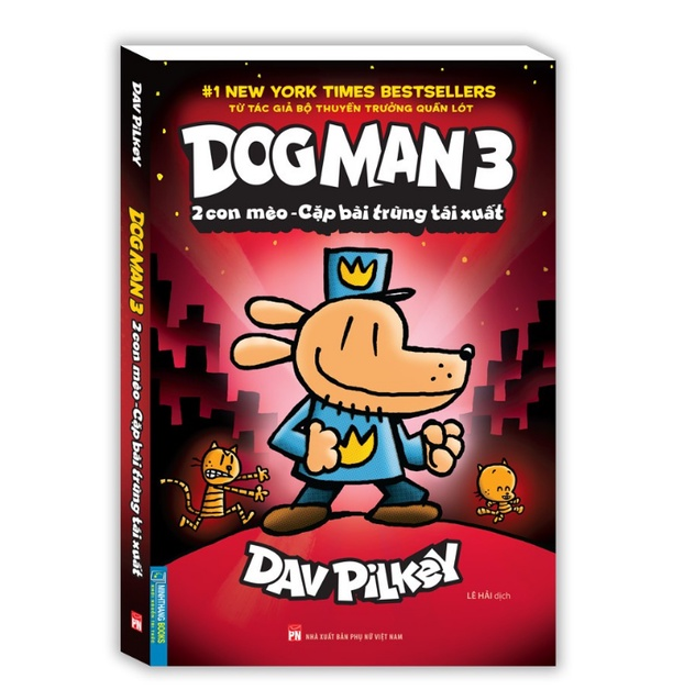 Sách - Combo DOG MAN (trọn bộ 4 tập)