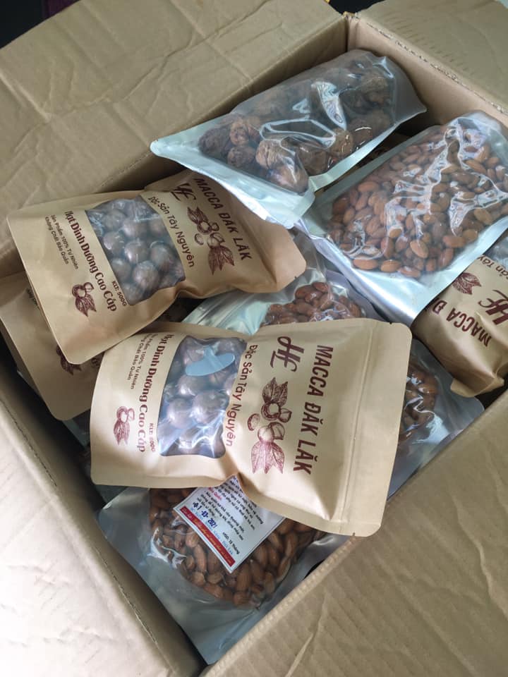 Hạt Macca sấy 500gr ( miễn phí vận chuyển) date xa