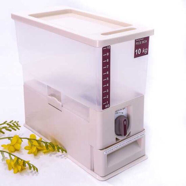Thùng Đựng Gạo Thông Minh Tashuan 10 Kg