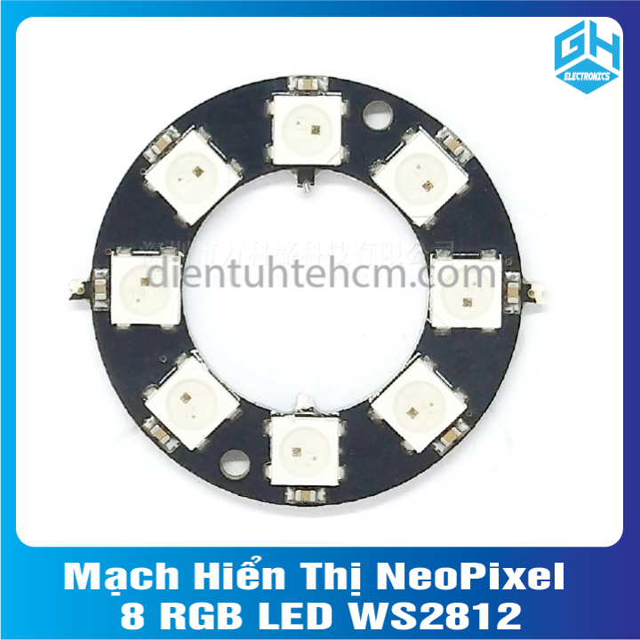 Mạch Hiển Thị NeoPixel 8 RGB LED WS2812
