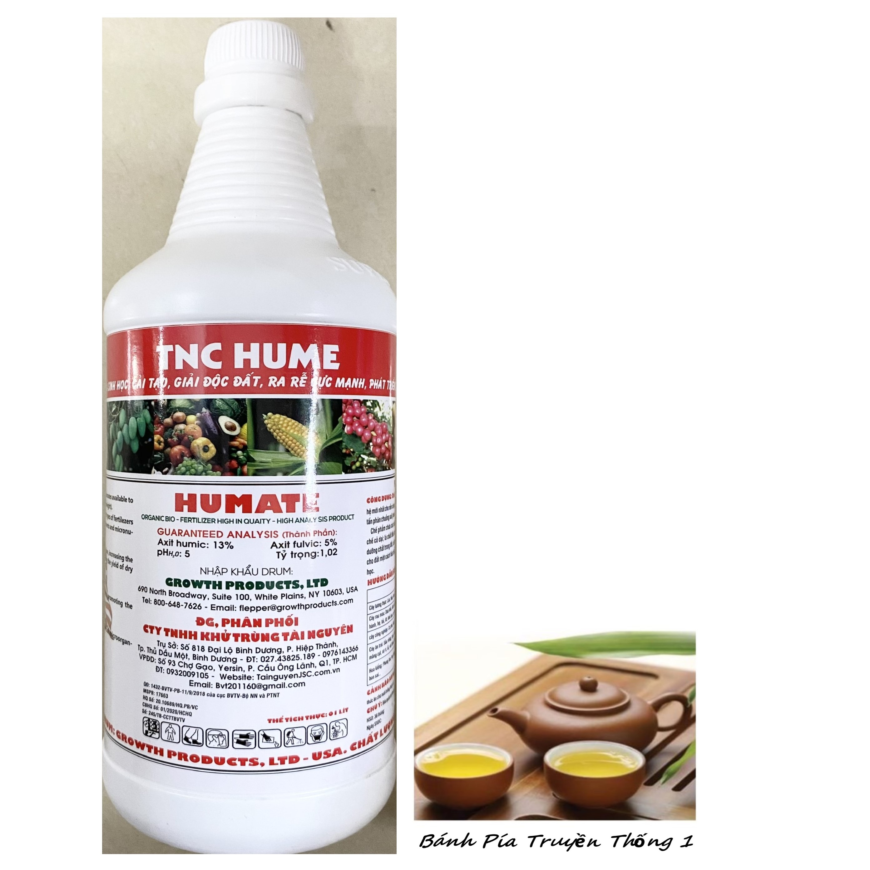Phân bón lá tnc hume - usa - #608a# 1 lít