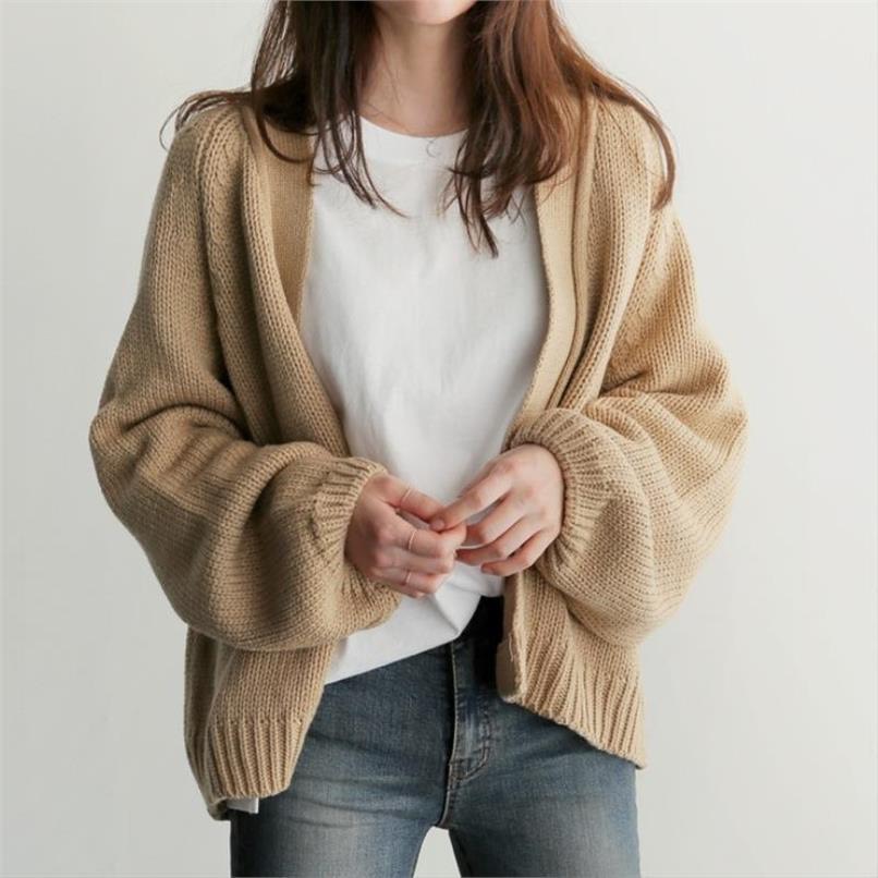 [ÁO CHOÀNG NỮ ] Áo Khoác Cardigan Len Nữ Hàn Quốc-Áo Len Nữ Basic Dày Dặn
