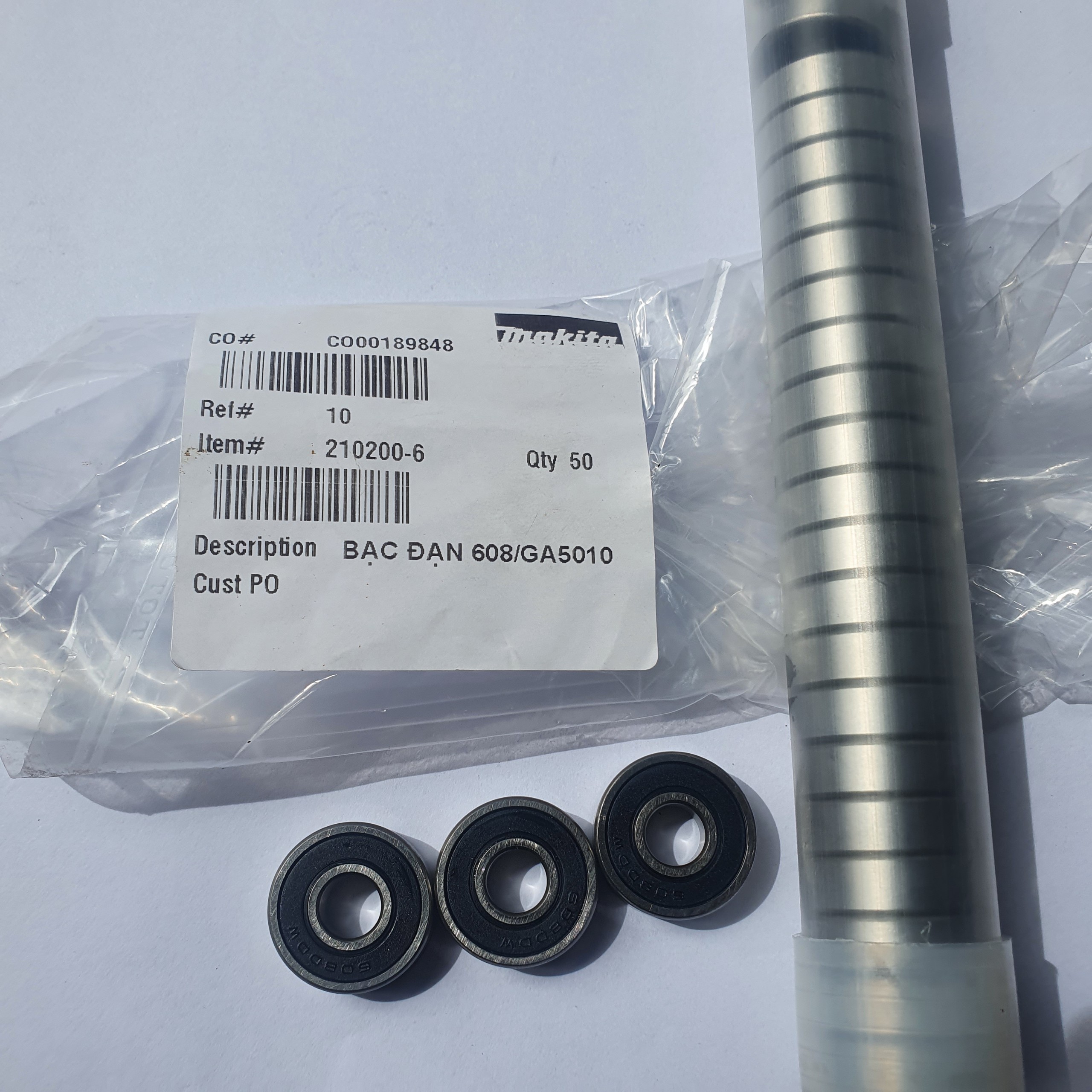 Bạc đạn vòng bi 608 ddw makita