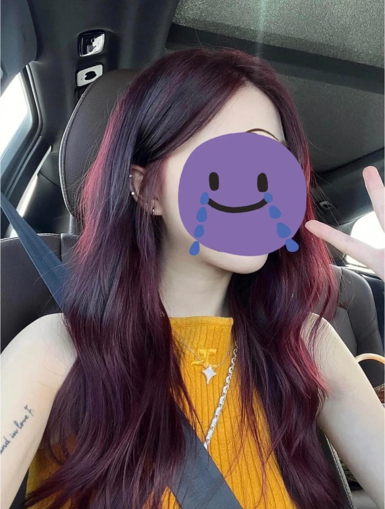 Thuốc Nhuộm Tóc Màu ĐỎ RƯỢU VANG Không Tẩy