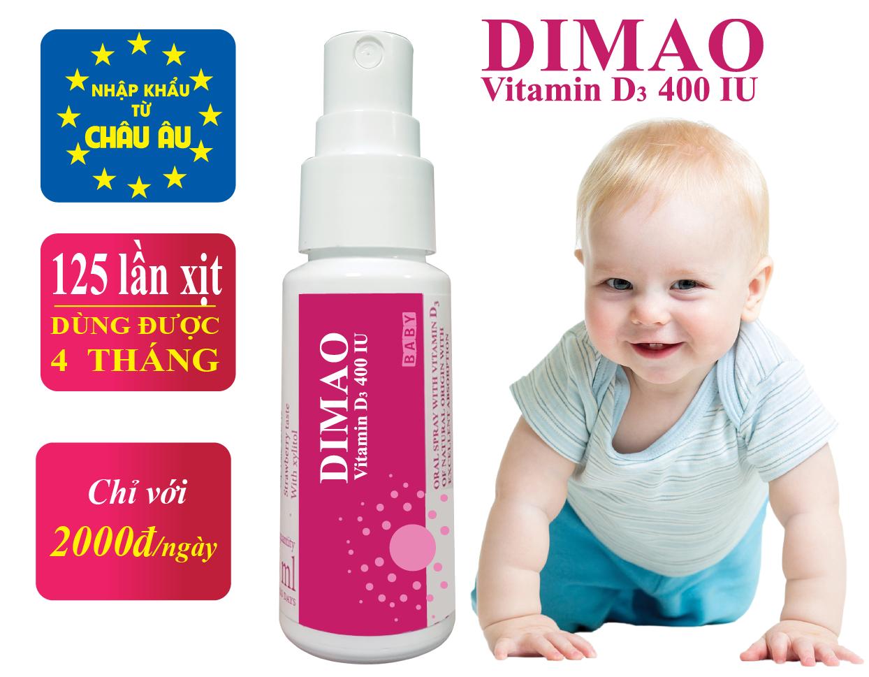 Vitamin D3 - DIMAO nhập khẩu Châu Âu