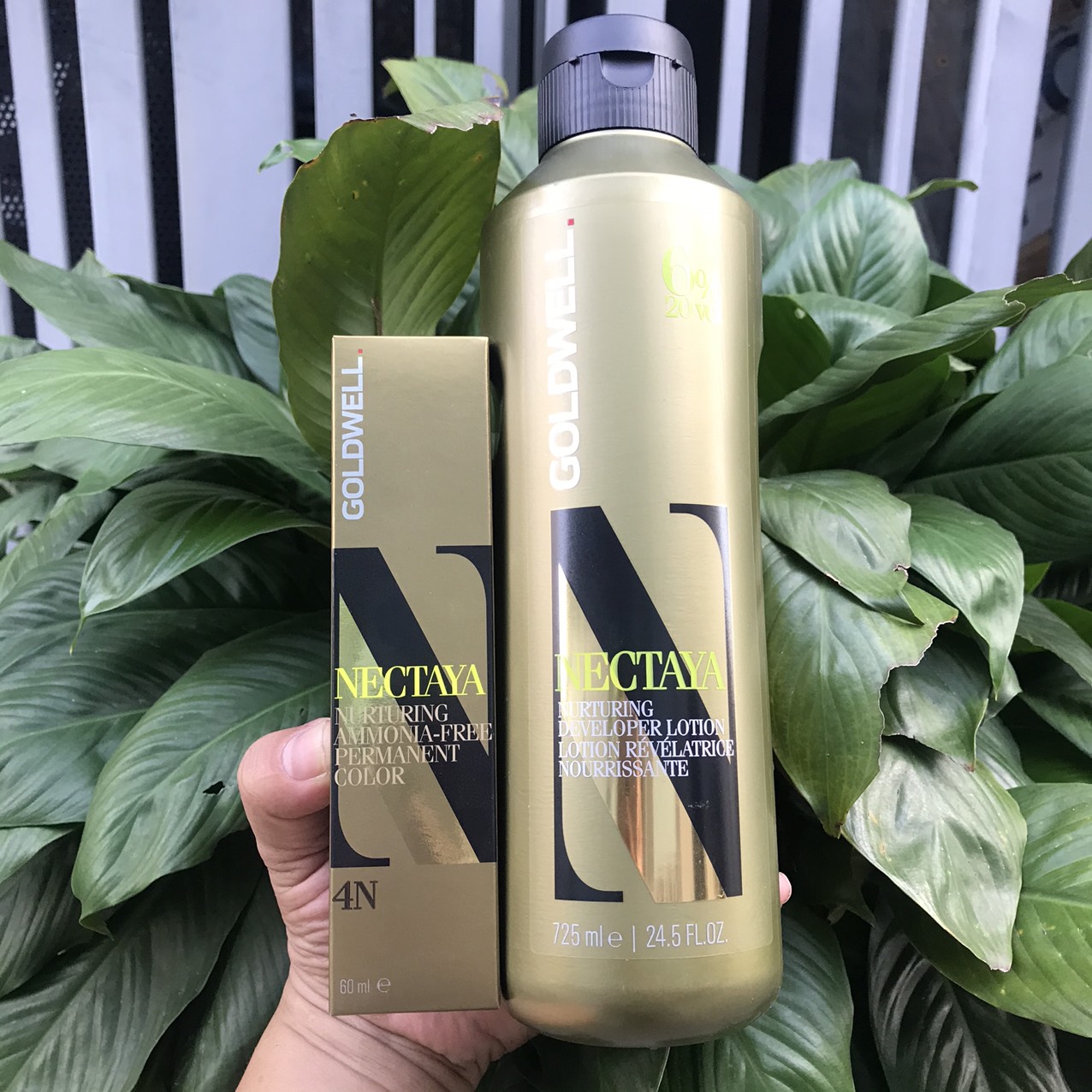 [HCM]Thuốc Nhuộm Tóc Goldwell Nectaya Free Amoniac 60Ml