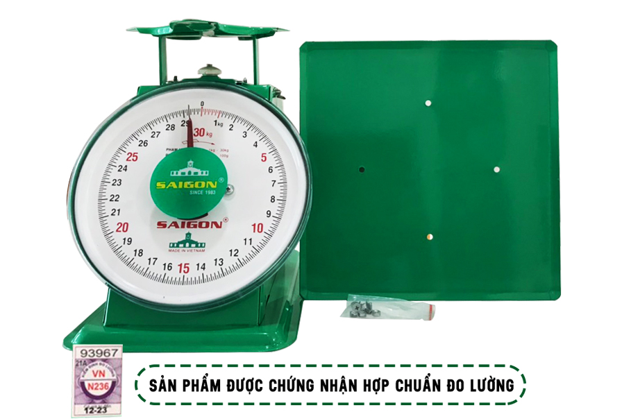 Cân 30 kg bảo hành 12 tháng