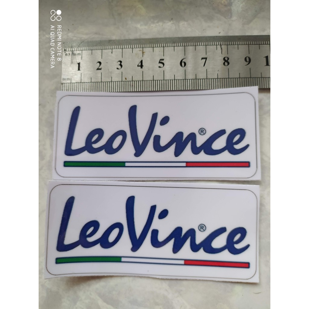 Combo 2 Tem Sticker Dán Xe LeoVince Giá Rẻ