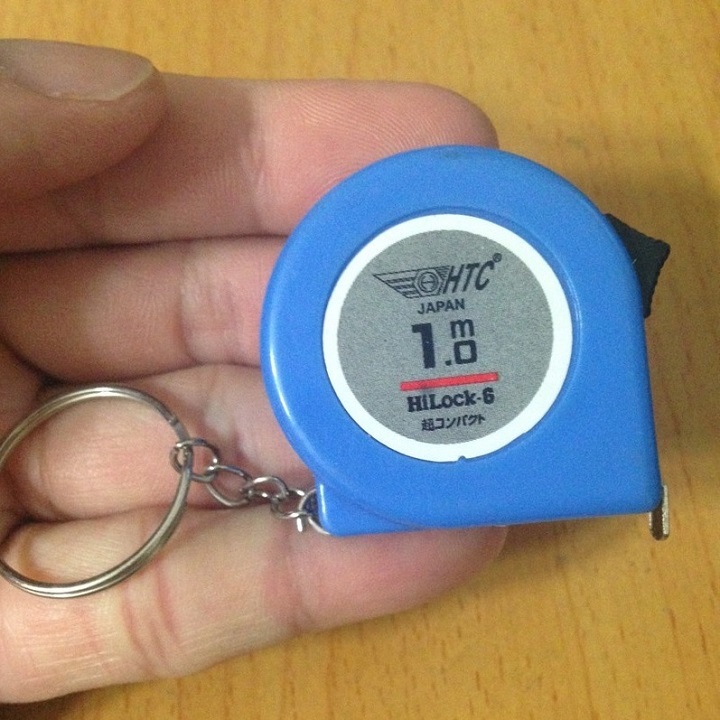 Combo 2 CÁI. Thước kéo mini dài 1M, CÓ MÓC KHÓA TIỆN ÍCH. TH132