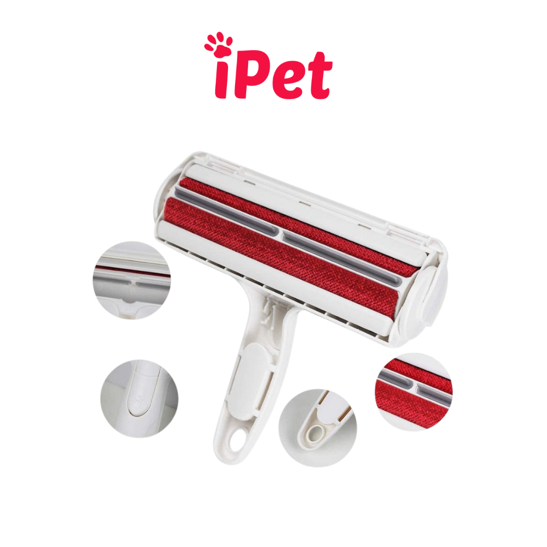 Cây Lăn Loại Bỏ Lông Thú Cưng Chó Mèo Làm Sạch Bề Mặt Quần Áo Tiện Lợi - iPet Shop