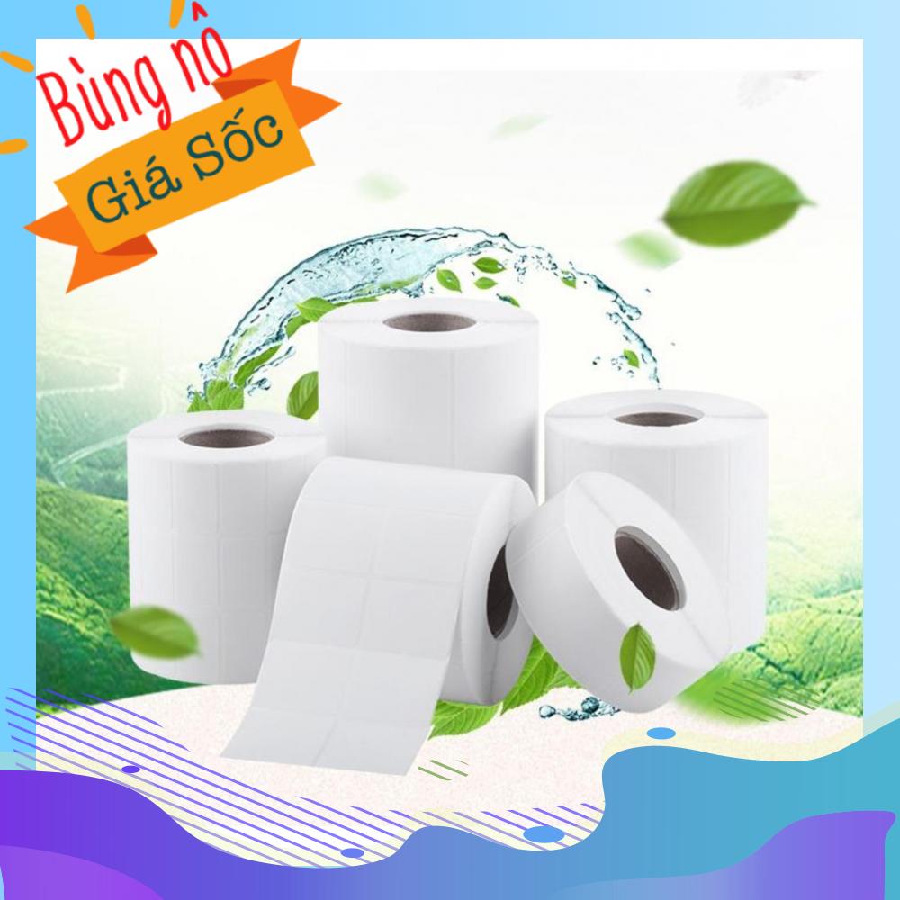 5 cuộn giấy in nhiệt k80 phi 65